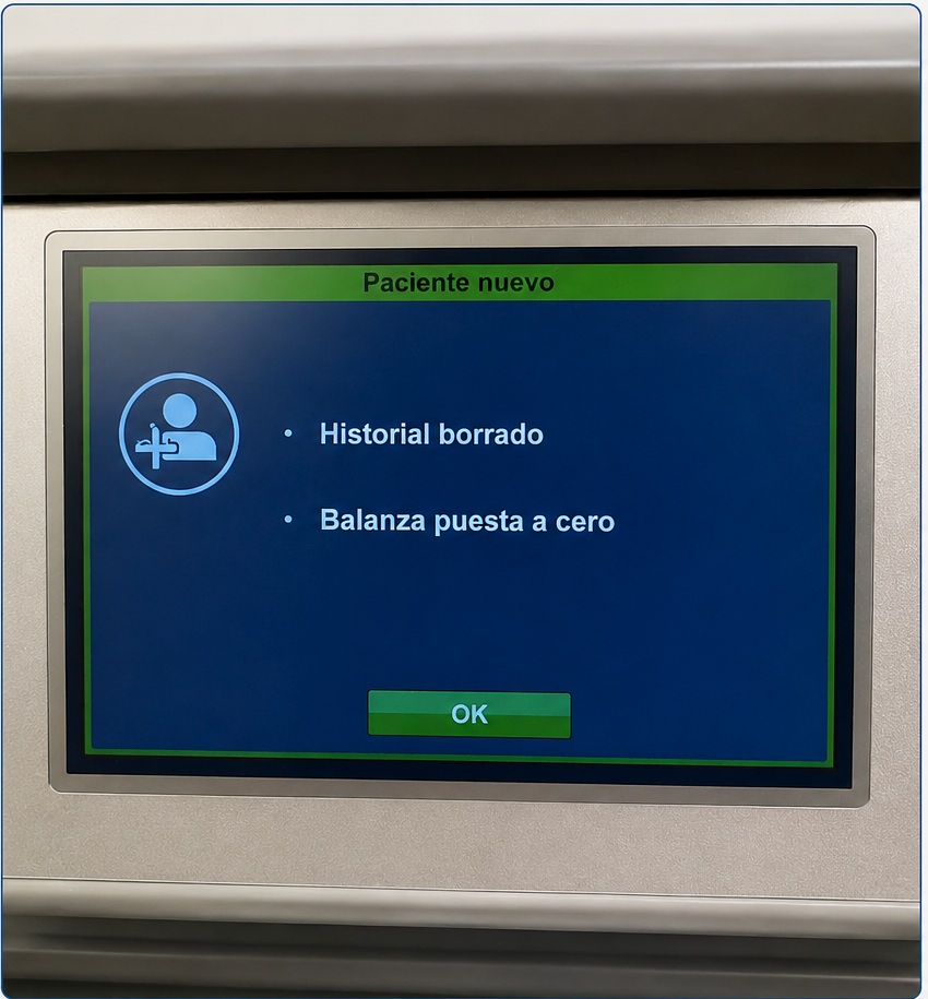Pantalla de posada a zero del llit